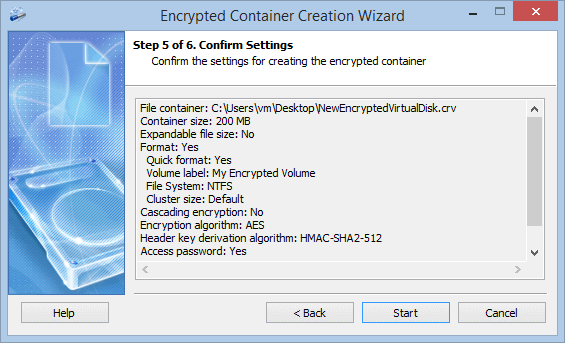 Exlade Cryptic Disk Wizard