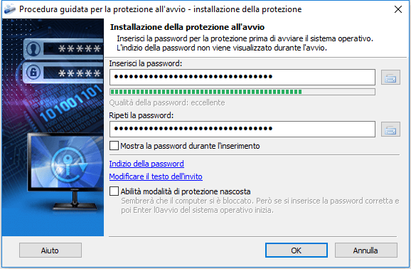 Exlade Disk Password Protection